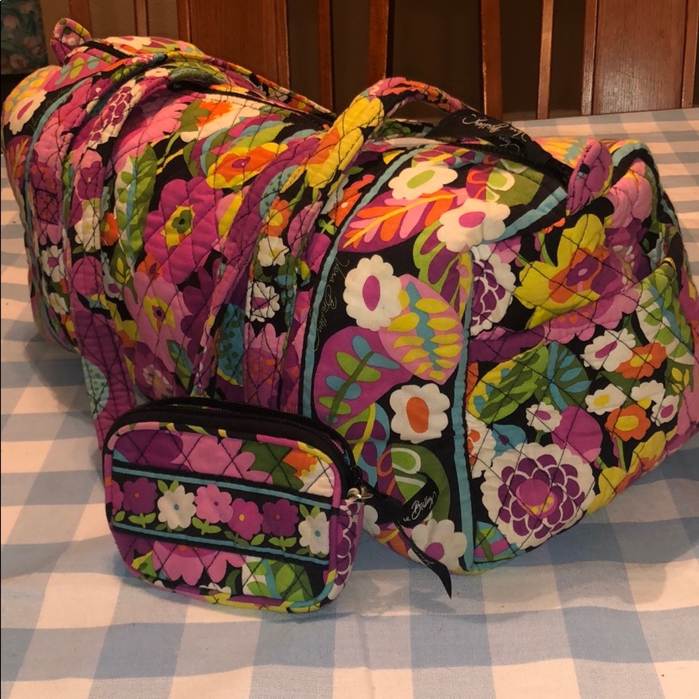 Vera Bradley Small Duffle and Wallet
